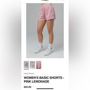 Inaka Power Pink Shorts